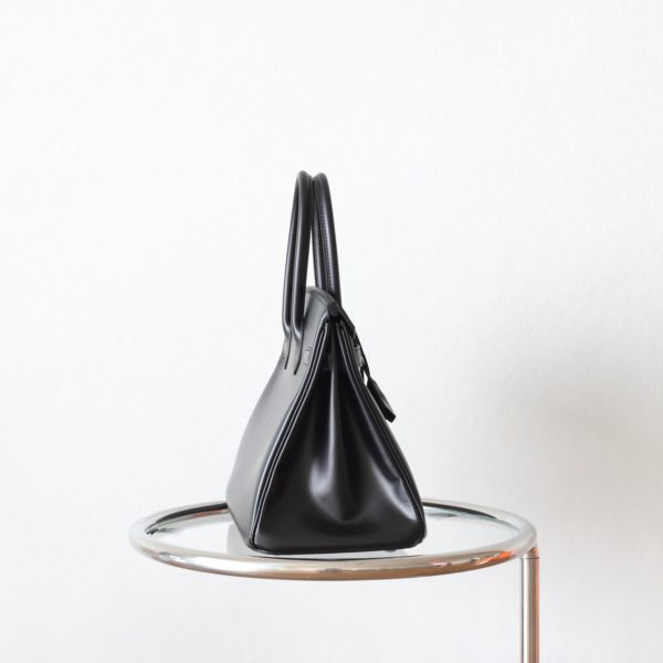 BK30 Noir Box Leather Black Hardware - BK