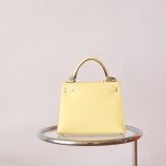 Kelly 25 Jaune Poussin Epsom PHW