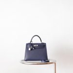 Kelly 25 Blue Indogo Epsom PHW
