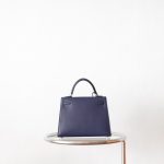 Kelly 25 Blue Indogo Epsom PHW