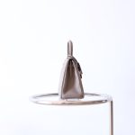 Kelly 25 Gris Asphalt Togo Rose Gold Hardware