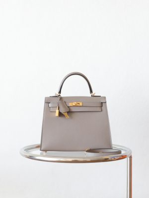 Kelly 25 Gris Asphalt Epsom GHW