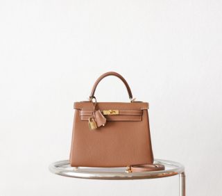 Kelly 25 Gold Togo GHW