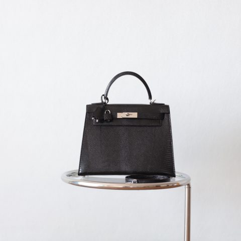 Kelly 28 Noir Lizard PHW