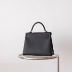 Kelly 28 Noir Togo GHW