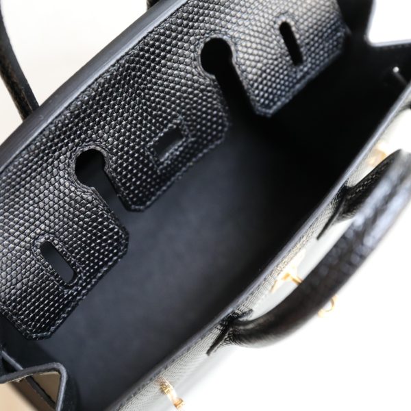 BK20 Sellier Noir Lizard GHW - BK