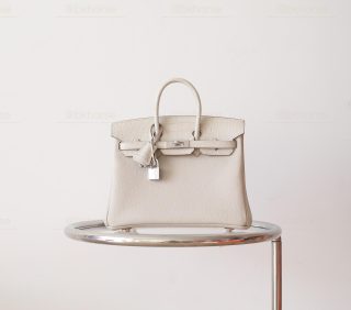 BK25 Touch Beton Matte Alligator And Togo Leather PHW - BK