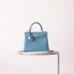 Kelly 25 New Blue Jean Togo PHW