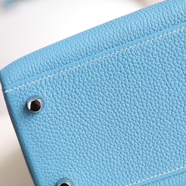 Kelly 25 New Blue Jean Togo PHW