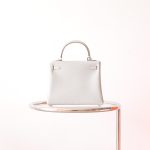 Kelly 25 Gris Pearl Togo PHW