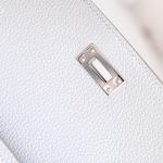 Kelly 25 Gris Pearl Togo PHW