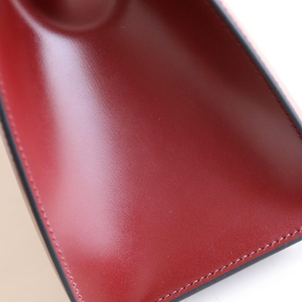 Kelly 25 Rouge H Box Leather PHW