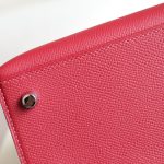 Kelly 25 Rouge Grenat Epsom PHW