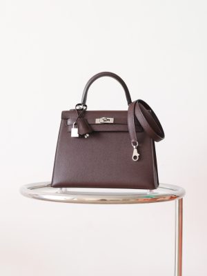 Kelly 25 Rouge Sellier Epsom PHW