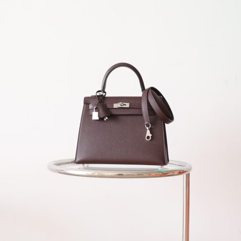 Kelly 25 Rouge Sellier Epsom PHW