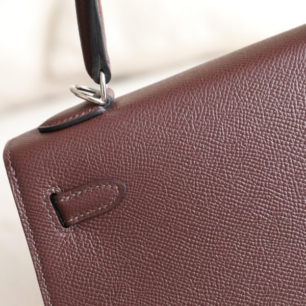 Kelly 25 Rouge Sellier Epsom PHW