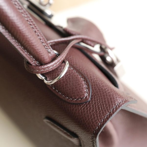 Kelly 25 Rouge Sellier Epsom PHW