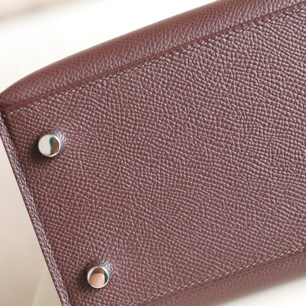 Kelly 25 Rouge Sellier Epsom PHW
