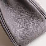 Kelly 25 Gris Meyer Togo PHW