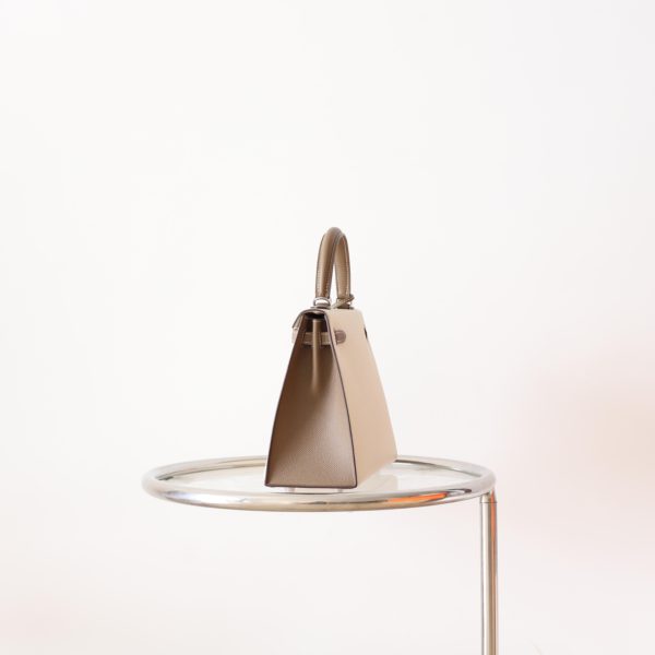 Kelly 25 Craie And Gold Etoupe PHW