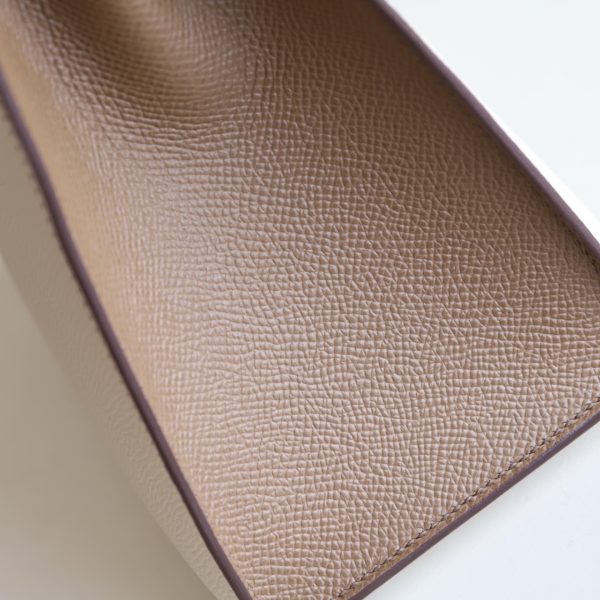 Kelly 25 Craie And Gold Etoupe PHW