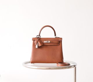 Kelly 25 Fauve Faubourg Barenia PHW